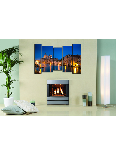 Модульная картина &quot;Красивый город на воде&quot;