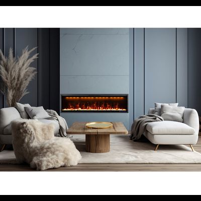 Линейный электроочаг Mercury 60 LED RF