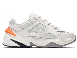 Nike M2K Tekno Бежевые с оранжевым