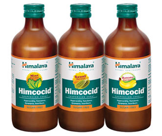 Himcocid Himalaya (Химкоцид Хималаи) суспенция при язве и гастрите, 200 мл