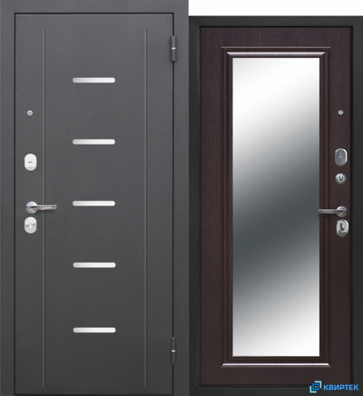 Гарда Серебро 7,5 см Зеркало