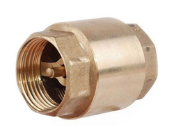 Клапан обратный с латунным штоком Д50