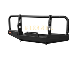 Передний универсальный силовой бампер серии Трофи на УАЗ Хантер 2003- (02.201.21)