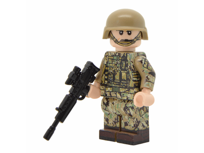 Современный британский солдат United Bricks | Modern British Army Soldier Minifigure
