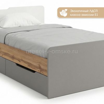 Кровать Оливер-1,2 с ящиками
