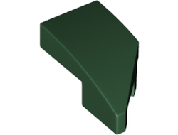 Wedge 2 x 1 x 2/3 Left, Dark Green (29120 / 6214814)