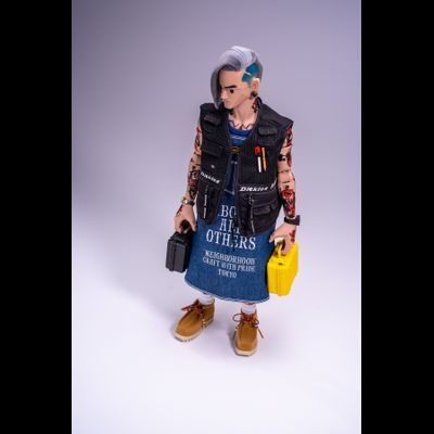 Татуировщик, тату-мастер - Коллекционная фигурка 1/6 Tattoo Artist - trickyMan12