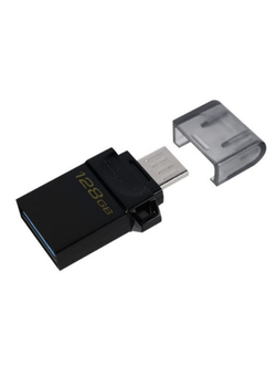 Флеш-память Kingston microDuo 3.0 G2, 128Gb, USB 3.2 G1,mUSB,DTDUO3G2/128GB