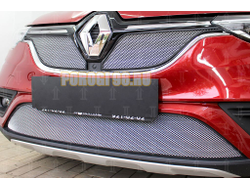 Защита радиатора Renault Arkana 2018- chrome низ