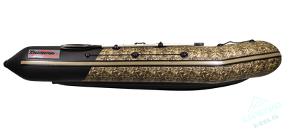 Лодка ПВХ Мастер Лодок Таймень NX3200НДНД "Комби" Камуфляж камыш / Чёрный