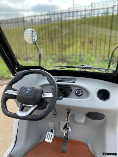 Гольфкар GreenCamel A2P 52 Ah 12V Синий