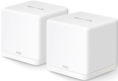 Бесшовный Mesh роутер MERCUSYS Halo H60X (2-pack) Белый