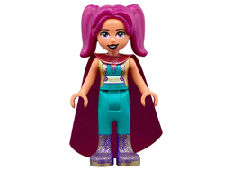 Friends Camila - Dark Turquoise Trousers, Dark Purple Boots, n/a (frnd466)