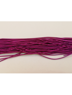 Канитель мягкая, цвет фуксия, 1 мм