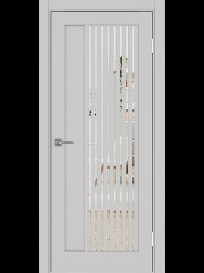 Межкомнатная Дверь Optima Porte Турин 544.12 пепельный