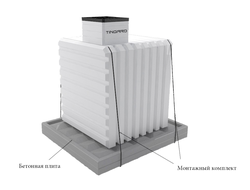 Монтажный комплект для погребов Tingard МК3