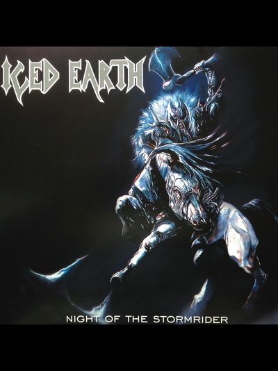 ICED EARTH - Night Of The Stormrider LP blue/black