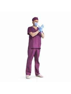 врачи Врач doctor in protective 288