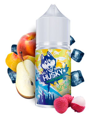 HUSKY MALAYSIAN SALT (20 MG) 30ml - SHAKE PEARS (ГРУША, ПЕРСИК И ЛИЧИ СО ЛЬДОМ)