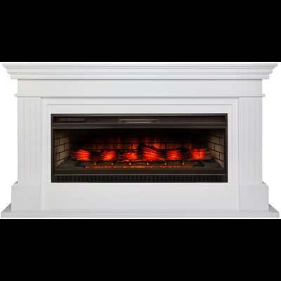 Линейный электрокамин Ontario WT с очагом Jack 45