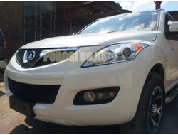 Защита радиатора Great Wall Hover H5 2011- black низ