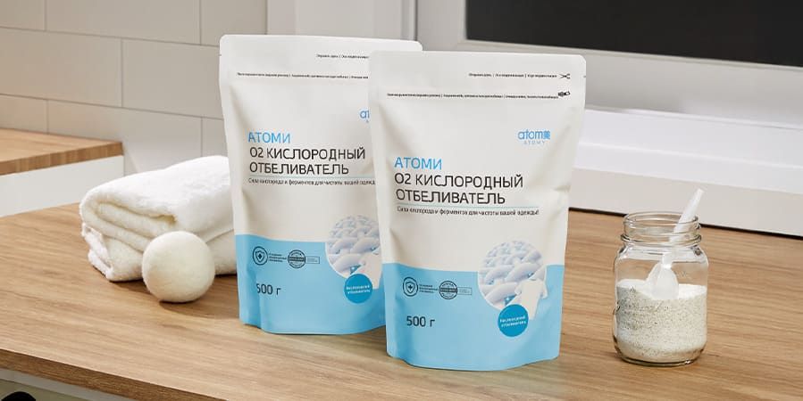 Атоми Кислородный отбеливатель О2 (0,5 кг)