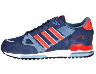 Adidas ZX 750 Blue Red купить