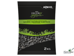 AQUAEL AQUA GRUNT BASALT 2-4 мм - Базальтовый нейтральный грунт, 2кг