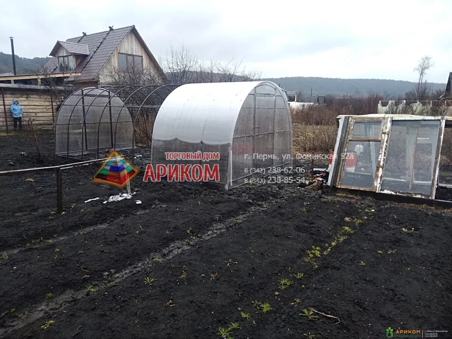 Теплицы и сотовый поликарбонат в Перми от Ариком