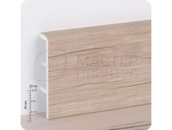 Плинтус ПВХ Рико Концепт 80мм 2,2м. 80011