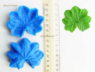 "Лист манжетки" Силиконовый молд  (вайнер)