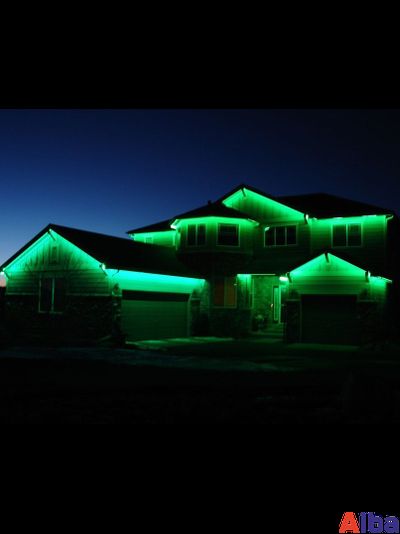 Гибкий неон Flex 220V Зеленый