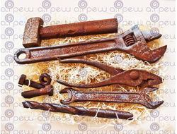 Шоколадный набор "Старые инструменты" (250 гр.)