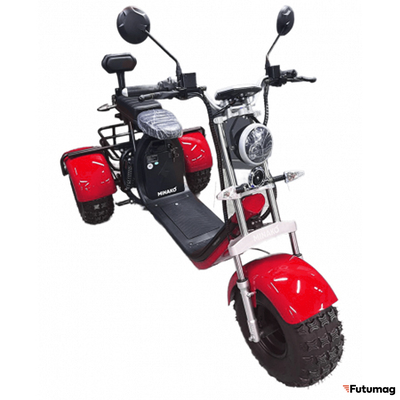 Электроскутер трехколсный Trike Minako Rex 60v 20ah