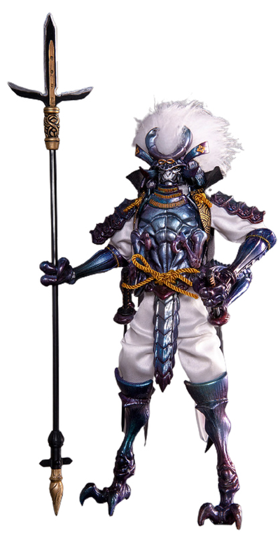 Самурай-кузнечик, синий - КОЛЛЕКЦИОННАЯ ФИГУРКА 1/12 Soldier - Gweitong series 2 (CT00B) - CROW TOYS