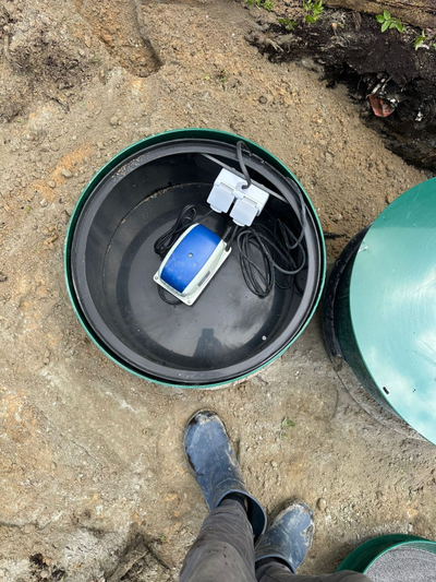 Компрессорный отсек септика Евролос Удача 1