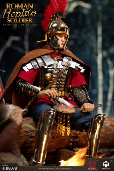 Римский легионер в медной броне - КОЛЛЕКЦИОННАЯ ФИГУРКА 1/6 scale Imperial Legion Hoplite (HH18078) - HHMODEL & HAOYUTOYS