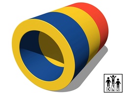 Мягкий модуль труба 700x1000