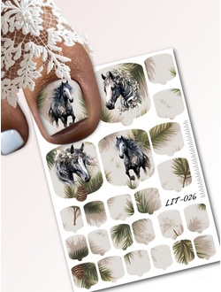 Мини пленки для педикюра LIT-026