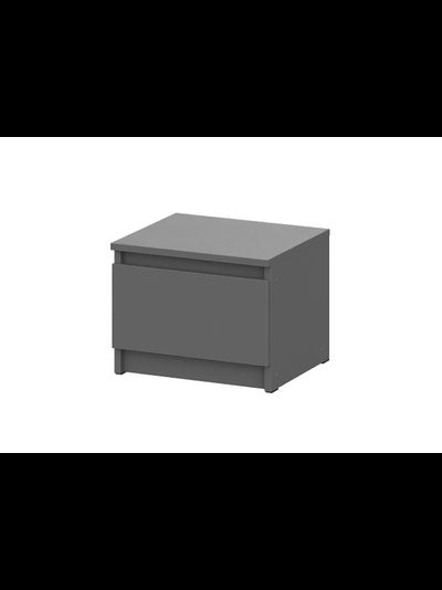 Денвер тумба прикроватная Графит серый