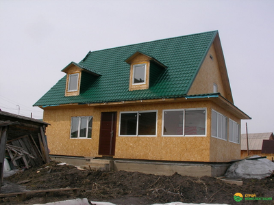 Металлочерепица Супермонтеррей RAL6005 (Зеленый)