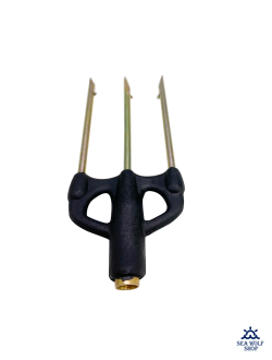 Наконечник Scorpena трезубый хромирован. 11х3,5см