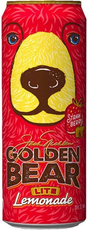 Arizona Напиток Голден Бир с Клубничным вкусом 680мл (Golden Bear Lite)