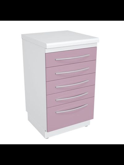 Тумба металлическая с ящиками на подиуме ТМЯ-5.0 Люкс