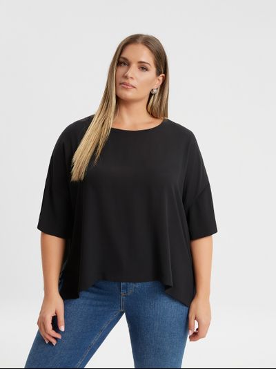 Топ свободный (беж, черный)