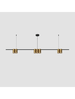 Подвесной светильник ORBIT DK4063-BK+SG