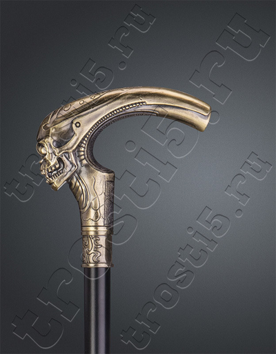 Опорная трость со съемным клинком "Чужой" для ходьбы