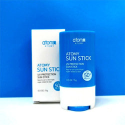 Успокаивающий Солнцезащитный стик Атоми для лица