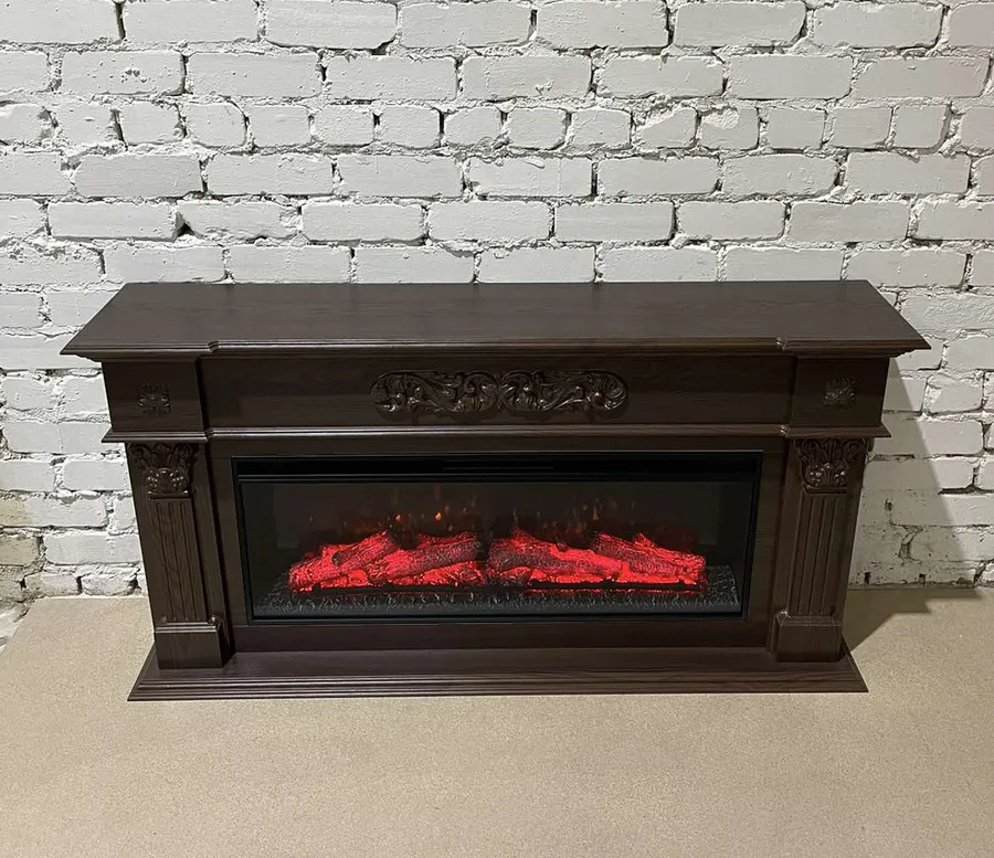 Линейный камин электричесский Лидс