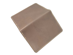 Обложка на автодокументы коричневая